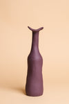 Purple Wonky Ceramic Vase