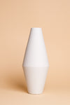 Shapely White Venice Ceramic Vase