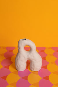 Gina Wonky Stone Ceramic Vase