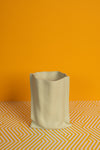 Mint Paperbag Ceramic Vase (22,5cm)