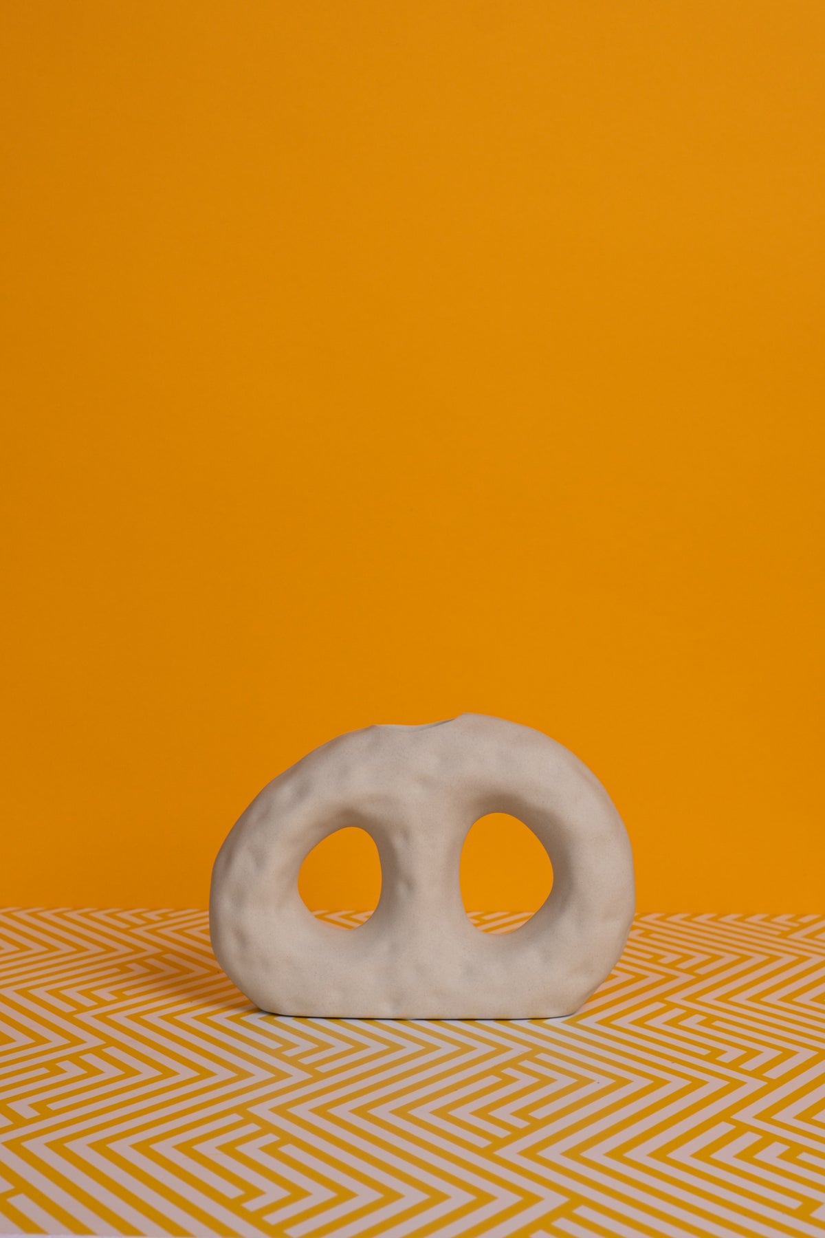 Diona Wonky Stone Ceramic Vase
