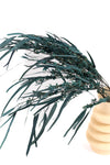 Dark Teal Blue Seeded Gum