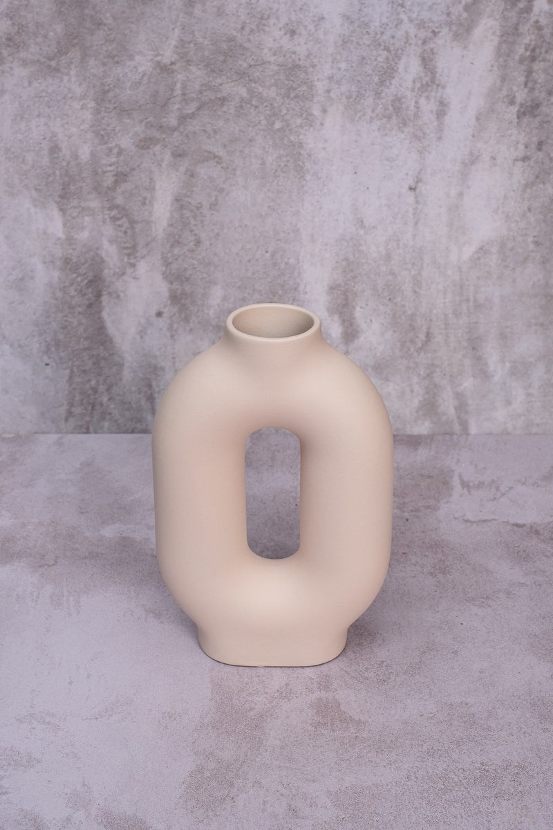 Aurora Art Deco Ceramic Vase (20cm)