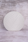 Large White Valence Ceramic Vase (31cm)