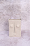 Stone-Faced Ceramic Vase