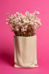 Mint Paperbag Ceramic Vase (22,5cm)
