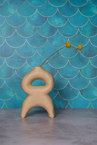 Sandy Nantes Ceramic Vase (21cm)