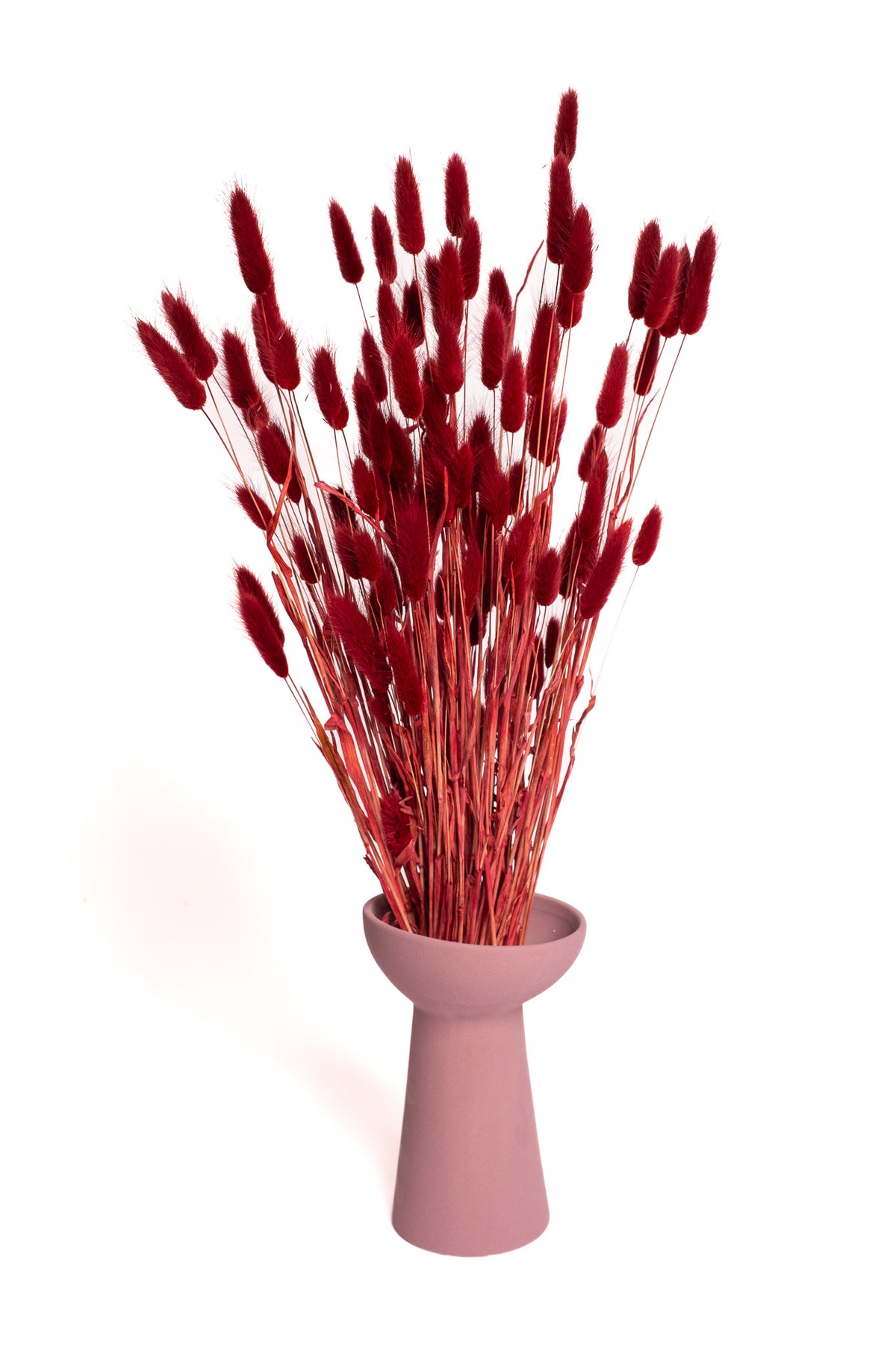 Burgundy Bunny Tails (Bunch)