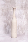 Stone Grey Tall Wonky Ceramic Vase