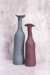 Purple Wonky Ceramic Vase