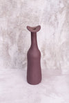 Purple Wonky Ceramic Vase