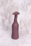 Purple Wonky Ceramic Vase