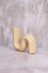 Small Cream Cannes Ceramic Vase (14cm)