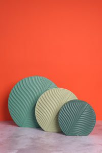 Large Green Valence Ceramic Vase (31cm)