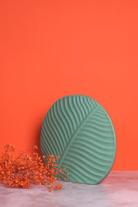 Large Green Valence Ceramic Vase (31cm)