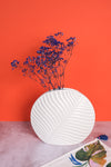 Large White Valence Ceramic Vase (31cm)