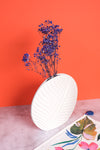 Large White Valence Ceramic Vase (31cm)
