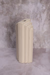 Cream Skyscraper Ceramic Vase (30cm)