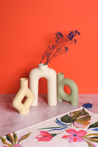 Ashlee Art Deco Ceramic Vase