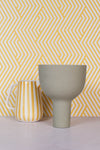 Grey Versailles Footed Bowl (21cm)