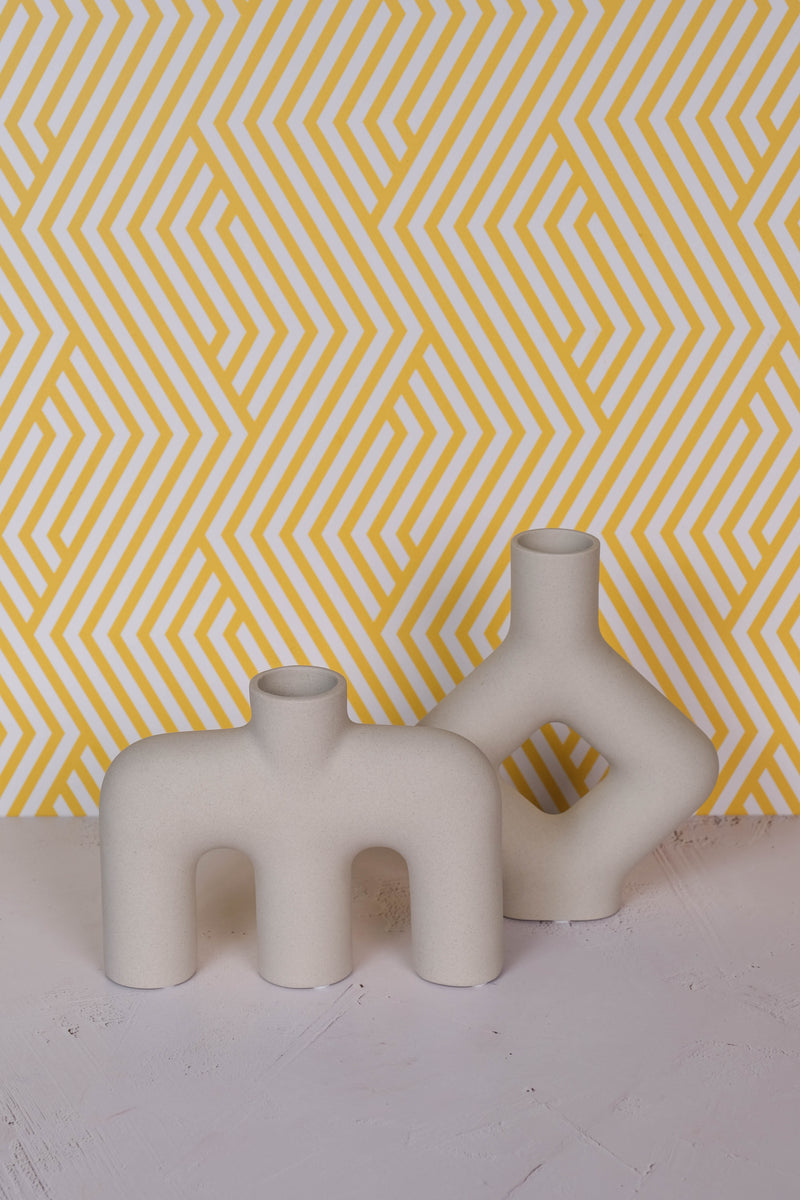Angela Art Deco Ceramic Vase (18cm)