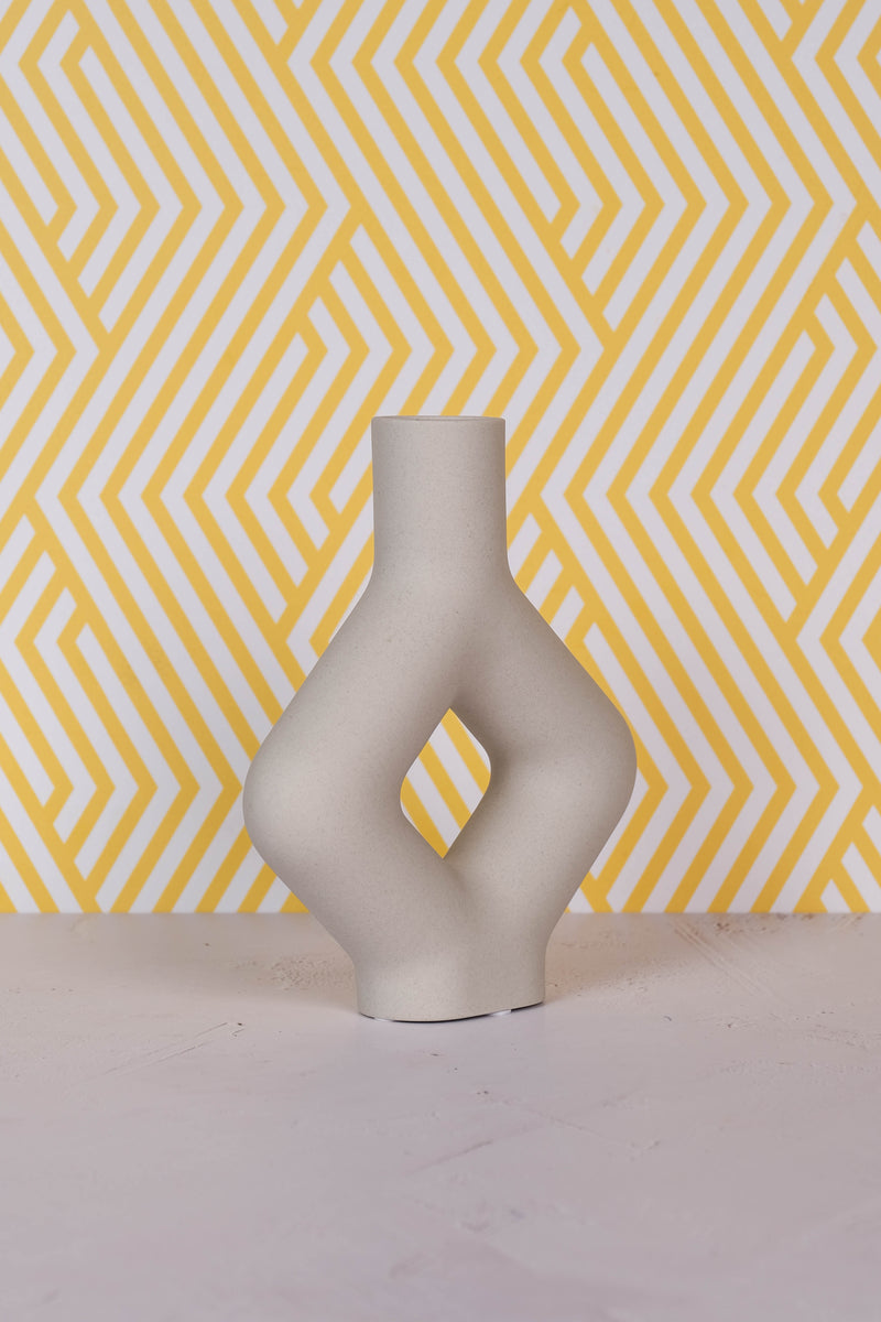 Angela Art Deco Ceramic Vase (18cm)