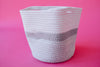 Grey Light Two-Tone Basket (Large)