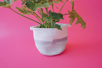 Grey Light Two-Tone Basket (Medium)