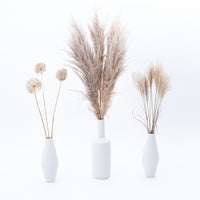 Shapely White Venice Ceramic Vase