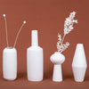 Shapely White Venice Ceramic Vase