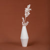 Shapely White Venice Ceramic Vase