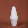 Shapely White Venice Ceramic Vase